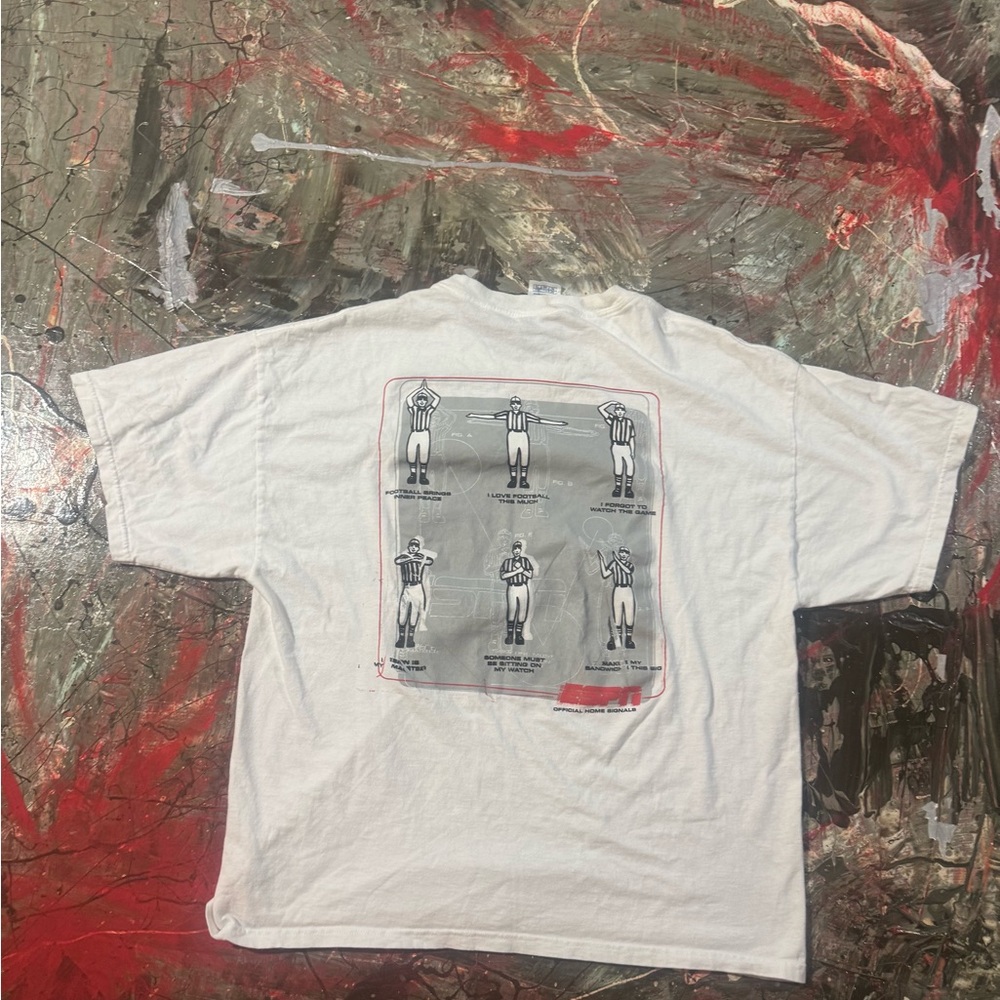 Extremely rare printing error, ESPN official home signals Tee